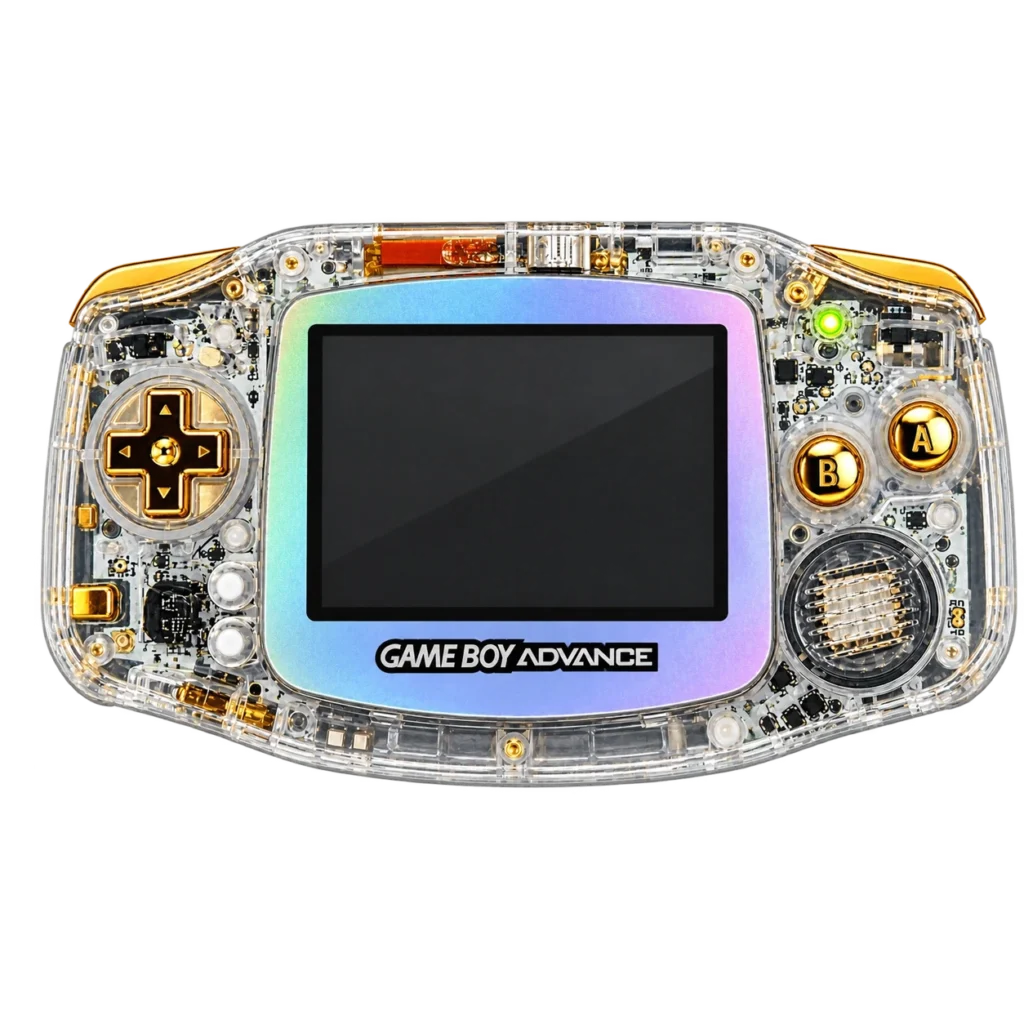 Gameboy Advance Clear Gold IPS