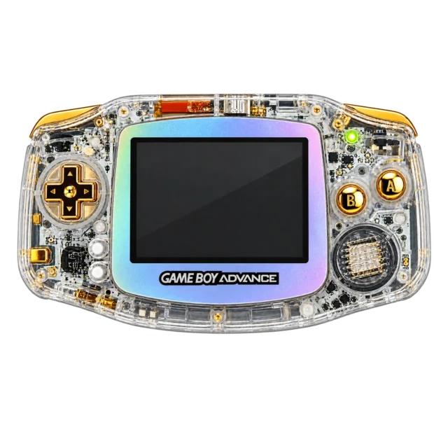 Gameboy Advance Clear Gold IPS